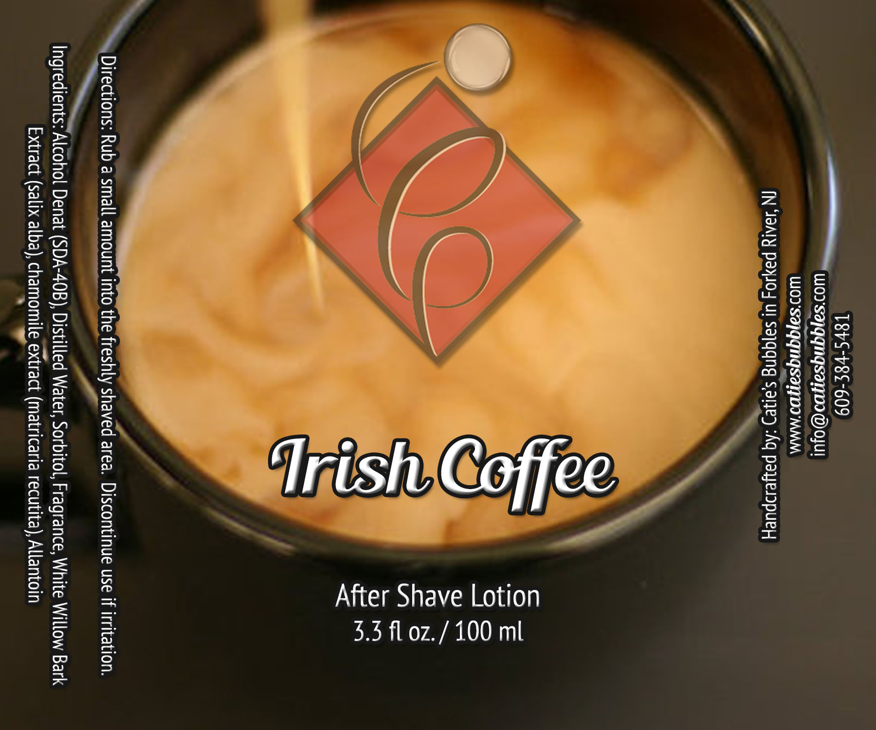 Irish Coffee After Shave Lotion Irish Coffee After Shave Lotion